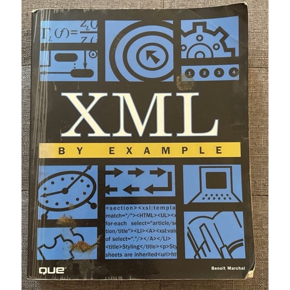 By Example: XML by Example by Benoit Marchal (1999, Paperback)